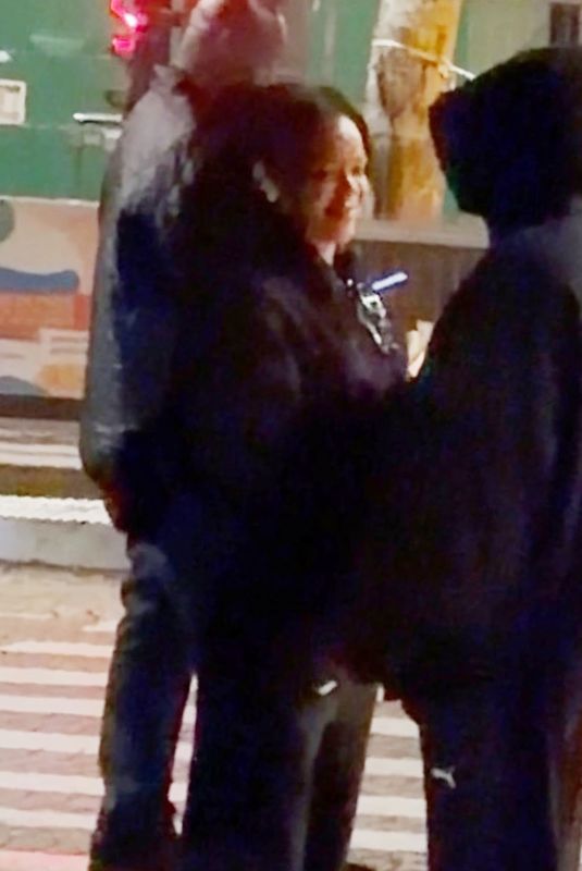RIHANNA and ASAP Rocky Taking a Late-night Stroll in Paris 05/17/2026