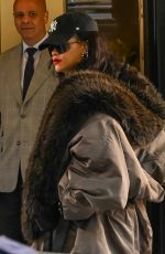 RIHANNA Arrives at The Carlyle, A Rosewood Hotel in New York City 05/04/2026