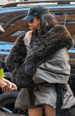 RIHANNA Arrives at The Carlyle, A Rosewood Hotel in New York City 05/04/2026