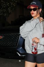 RIHANNA Leaves Four Seasons Hotel in New York 05/16/2026