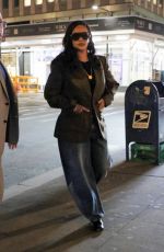 RIHANNA Leaves Nobu Downtown Before Heading Back to Her Hotel 05/07/2026