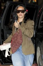 RIHANNA Leaves Nobu Downtown Before Heading Back to Her Hotel 05/07/2026
