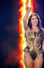 SARAH ENGELS Performs at Eurovision Song Contest 2026: Semifinale 1 at Stadthalle in Wien 05/12/2026
