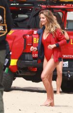 SHAY MITCHELL and HASSIE HARRISON Film Scenes for Baywatch Reboot in Venice Beach 05/27/2026