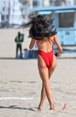 SHAY MITCHELL and HASSIE HARRISON in Swimsuits Film Scenes for Baywatch Reboot at Venice Beach 05/01/2026