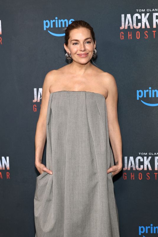 SIENNA MILLER at Tom Clancy’s Jack Ryan: Ghost War World Premiere at Regal Times Square in New York City 05/15/2026