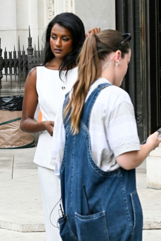 SIMONE ASHLEY on the Set of Only Murders in the Building in London 05/28/2026