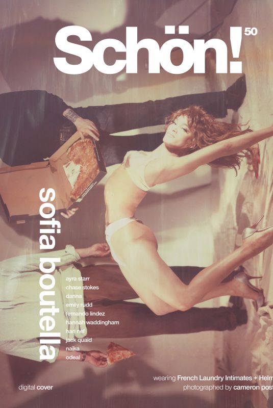 SOFIA BOUTELLA for Schon! Magazine 50, May 2026