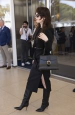 SOPHIE THATCHER Leaves Hotel Martinez in Cannes 05/18/2026
