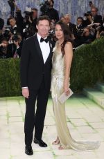 SUTTON FOSTER and Hugh Jackman at 2026 Met Gala Celebrating Costume Art at Metropolitan Museum of Art in New York City 05/04/2026
