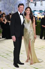 SUTTON FOSTER and Hugh Jackman at 2026 Met Gala Celebrating Costume Art at Metropolitan Museum of Art in New York City 05/04/2026