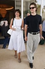 TAYLOR HILL and Daniel Fryer Leaves Martinez Hotel in Cannes 05/19/2026