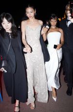 TAYLOR RUSSELL Arrives at an After-party at Plage Lucia in Cannes 05/17/2026
