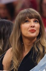 TAYLOR SWIFT and Travis Kelce at Game Three of NBA Eastern Conference Finals at Rocket Arena in Cleveland 05/23/2026