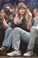 TAYLOR SWIFT and Travis Kelce at Game Three of NBA Eastern Conference Finals at Rocket Arena in Cleveland 05/23/2026