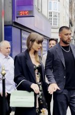 TAYLOR SWIFT and Travis Kelce Leaves Gymkhana Indian Restaurant in London 05/07/2026