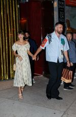 TAYLOR SWIFT and Travis Kelce Out for Dinner at Or