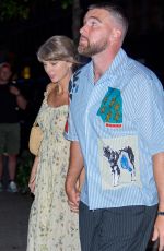 TAYLOR SWIFT and Travis Kelce Out for Dinner at Or