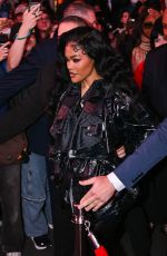 TEYANA TAYLOR Arrives at Vogue
