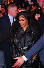 TEYANA TAYLOR Arrives at Vogue