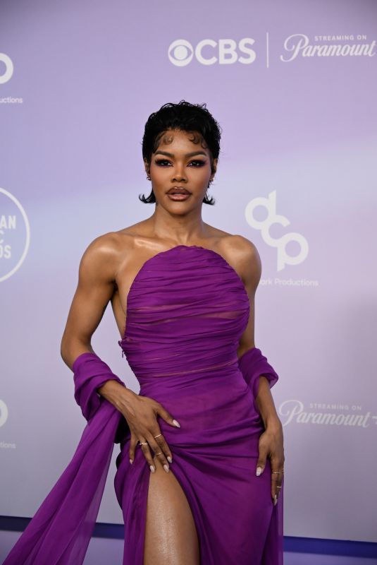 TEYANA TAYLOR at 52nd American Music Awards at MGM Grand Garden Arena in Las Vegas 05/25/2026