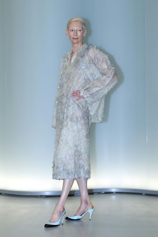 TILDA SWINTON at CHANEL 2026 Metiers d