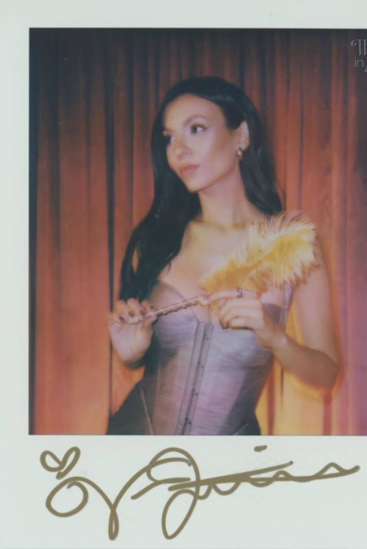 VICTORIA JUSTICE – Billboard Women in Music Polaroid, April 2026