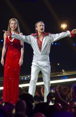 VICTORIA SWAROVSKI at Eurovision Song Contest 2026: Semifinale 1 at Stadthalle in Wien 05/12/2026