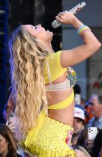 ZARA LARSSON Performs on Today Show at Rockefeller Center in New York 05/08/2026