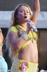 ZARA LARSSON Performs on Today Show at Rockefeller Center in New York 05/08/2026