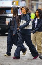 ZENDAYA Filming a New On Collaboration in SoHo in New York City 04/30/2026