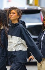 ZENDAYA Filming a New On Collaboration in SoHo in New York City 04/30/2026