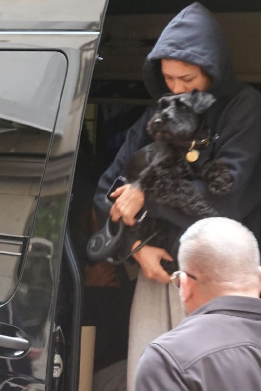 ZENDAYA Out with Her Dog Ahead of Louis Vuitton Show in New York City 05/20/2026