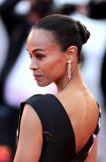 ZOE SALDANA at 79th Annual Cannes Film Festival Closing Ceremony at Palais des Festivals in Cannes 05/23/2026