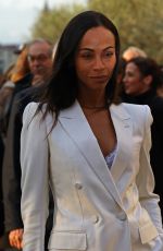 ZOE SALDANA at Amyn Aga Khan 61st Biennale of Venice - International Art Exposition at Pinault Gala Dinner Cini Foundation in Venice 05/06/2026