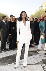ZOE SALDANA at Amyn Aga Khan 61st Biennale of Venice - International Art Exposition at Pinault Gala Dinner Cini Foundation in Venice 05/06/2026