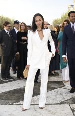 ZOE SALDANA at Amyn Aga Khan 61st Biennale of Venice - International Art Exposition at Pinault Gala Dinner Cini Foundation in Venice 05/06/2026