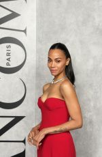 ZOE SALDANA at Lancome Longevity MD Dinner at ASPIRE at One World Observatory in New York City 05/01/2026