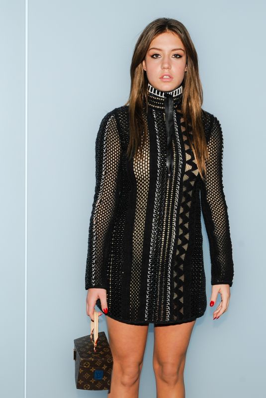 ADELE EXARCHOPOULOS at Louis Vuitton Monogram Celebration in New York City 07/11/2014