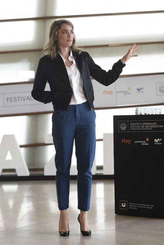 ADELE HAENEL at Orpheline (Orphan) Screening at 64th San Sebastian Film Festival 09/17/2016