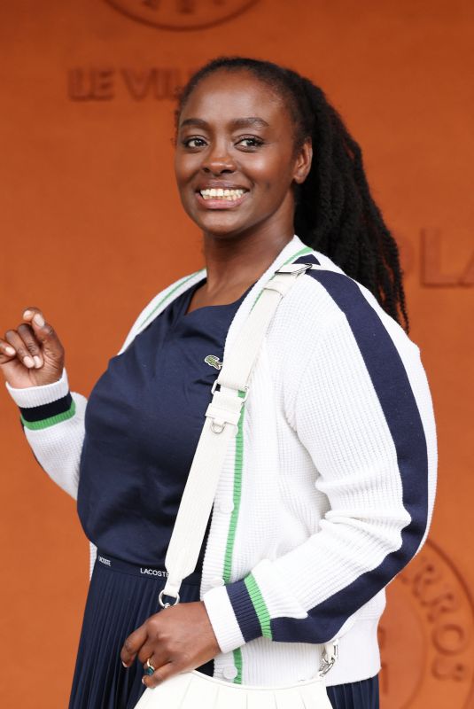 AISSA MAIGA at 2026 French Open at Roland Garros in Paris 06/06/2026