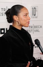 ALICIA KEYS at Alicia Keys Girl From Hells Kitchen Closing Night World Premiere at 25th Tribeca Festival in New York 06/13/2026