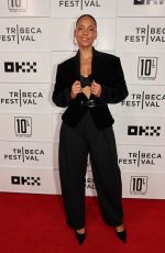 ALICIA KEYS at Alicia Keys Girl From Hells Kitchen Closing Night World Premiere at 25th Tribeca Festival in New York 06/13/2026
