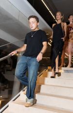 ALIX EARLE and ANASTASIA KARANIKOLAOU Arrives at Gucci