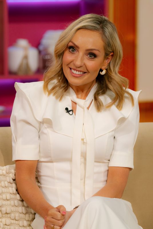AMY DOWDEN at Lorraine TV Show in London 06/01/2026