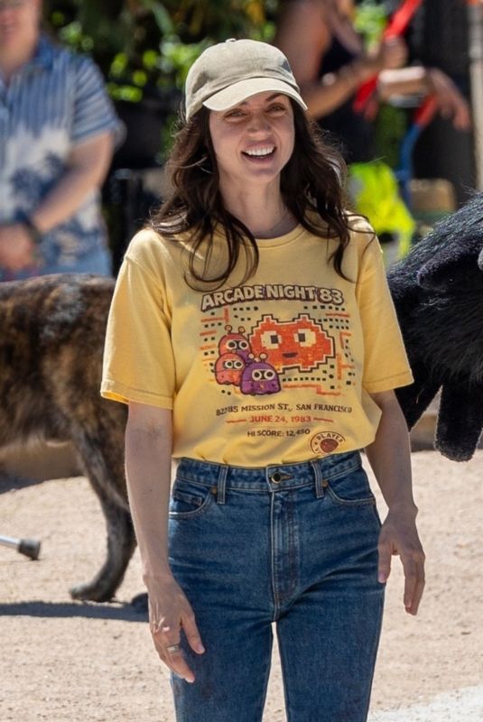 ANA DE ARMAS on the Set of Safe House in Madrid 06/09/2026