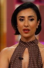 ANITA RANI at Lorraine TV Show in London 06/03/2026