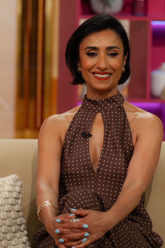 ANITA RANI at Lorraine TV Show in London 06/03/2026