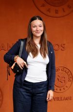 ANJA VERDEROSA at 2026 French Open at Roland Garros in Paris 06/06/2026