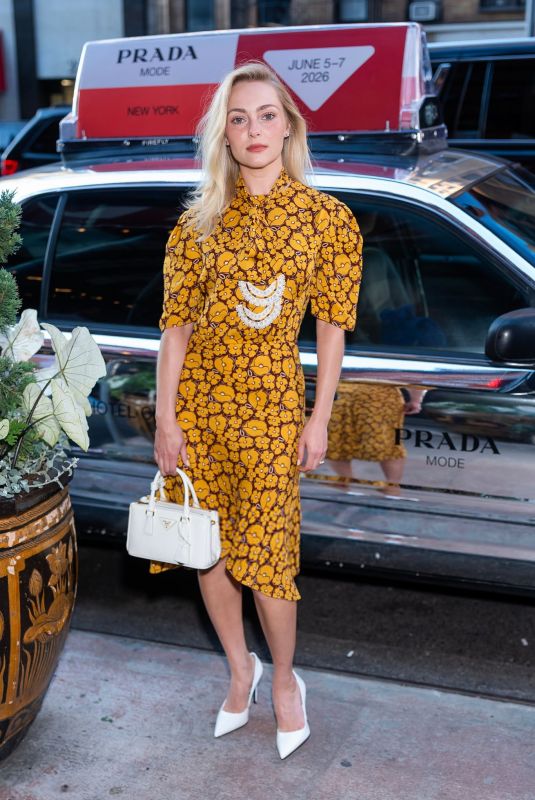 ANNASOPHIA ROBB at Prada Mode at Chelsea Hotel in New York City 06/03/2026